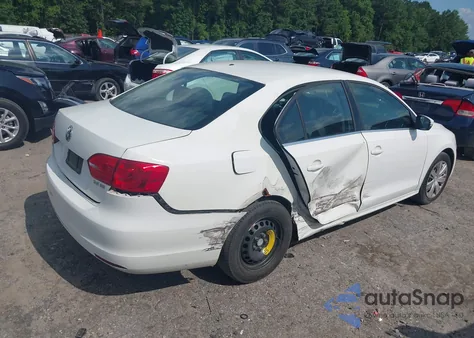 2013 Volkswagen Jetta 2.5L Se из США, поврежденный, VIN 3VWDP7AJXDM215575